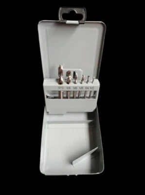 Coffret Professionnel 6 Forets Taraudeurs HSS-M2 (M3 à M10) 640KA.COMBI - Photo 1/2