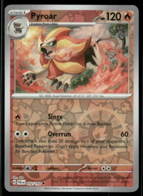 SV02: Paldea Evolved #032/193 Pyroar - Image 1 of 2