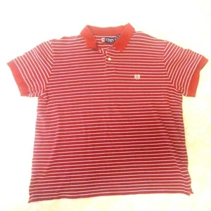 Polo para hombre Chaps rojo con rayas talla XXL - Imagen 1 de 6