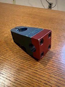 Redneck BMX Stem 1 1/8” Ano Blue/red Old School - Picture 1 of 5