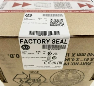 Controller 16 punti Allen Bradley 1763-L16BWA SER B MicroLogix 1100 nuovo sigillato - Foto 1 di 4