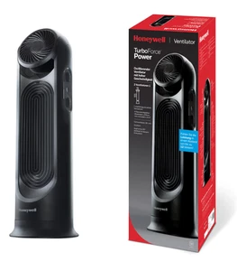 Honeywell HYF500E4 Hochleistungs-Turmventilator schwarz 58W 81cm 50dB Lüfter - Picture 1 of 1