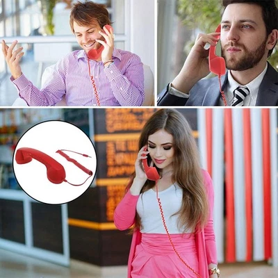 Retro Classic 3,5 mm Telefonhörer Mini Mic Telefonanruf Empfänger für SM Set - Bild 1 von 4