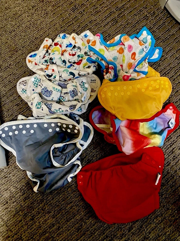 Juego de pañales de tela para bebé Tidytots con inserciones, patrones surtidos Foto 1 de 4
