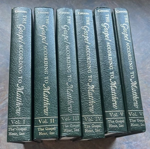 The Gospel According to Matthew volumes 1-6 Oliver B. Greene-Very Good. ° - Picture 1 of 20