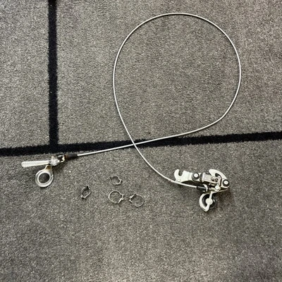 Palanca de cambios y desviador Shimano Positron II de colección de 5 velocidades con carcasa de cable - usado - Foto 1 de 4