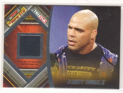 KURT ANGLE - TNA THE NEW ERA  RELIC CARD NUMBERED 193/199 - TRISTAR 2010 WWE AEW - Image 1 of 2