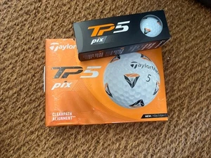 TaylorMade TP5 Pix Golf Balls - Pack of 12 - Picture 1 of 4