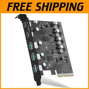 USB-C & Type-A Expansion Card for Windows 10/11 & MAC - Picture 1 of 9