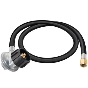 3FT Propane Regulator and Adapter Hose, Universal Gas Grill Regulator Replace... - Picture 1 of 7