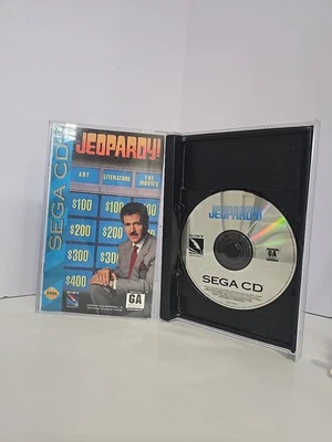 Jeopardy Sega CD Complete W/ Manual & Reg Card - Image 1 of 4