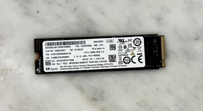 SK Hynix 512GB SSD M.2 2800 NVME PCIe Gen 3x4 VG Cond. - Image 1 of 2