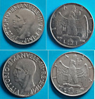 REGNO d'ITALIA  - Vittorio Emanuele III - n.2 monete da 1 lira 1939 - e 1942 MB