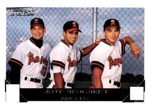 1993 Topps Gold Three Russians Rookie RC Foil MLB Insert PWE Angels #633 - Imagen 1 de 2