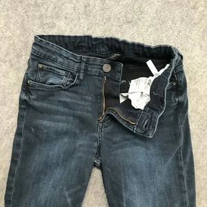 &Denim by H&M Jeans Girls Size 16 Distressed Pocket Dark Wash Skinny Stretch - Picture 1 of 12