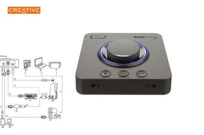 Creative Sound Blaster X4 | Hi-Res Audio | PC, PS5, Xbox Compatible - Image 1 of 3