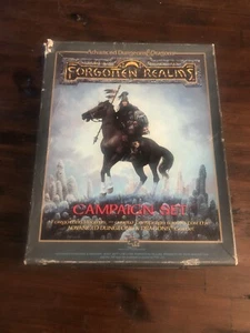 Advanced Dungeons & Dragons 1st ed. Forgotten Realms Campaign Complete box set - Picture 1 of 21