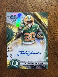 Jordan James 2024 Bowman Best U University Refractor Prospect Auto Oregon Ducks - Picture 1 of 1
