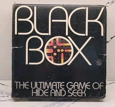 Vintage BLACK BOX Game Ultimate Game of Hide & Seek Parker Bros 1978 Complete - Image 1 of 4