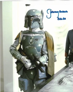 Star Wars Jeremy Bulloch Boba Fett Autograph 11x14 Photo -GENUINE Signed - Picture 1 of 2