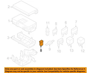 Fusible Ford OEM F8SZ14526CA - Imagen 1 de 2