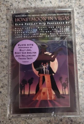 Honeymoon In Vegas Soundtrack Cassette SEALED Billy Joel Bono Jeff Beck Willie  - Image 1 of 4