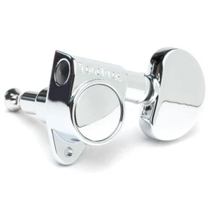 TonePros GKB33K-C Kidney Button tuners/Machine heads 3x3, Chrome - Picture 1 of 3