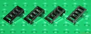 Lego 4x Plata Cromo Pendiente 18 2x1x2/3 con 4 ranuras (61409) ¡NUEVO!¡! - Imagen 1 de 1