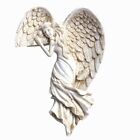 Door Frame Angel  Sculpture Simple Angel Ornament with Heart-Shaped Wings7145