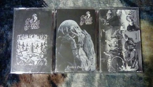 PEST TAPE LOT SATANIC WARMASTER MORTUARY DRAPE ARCKANUM HORNA ILDJARN BEHERIT  - Picture 1 of 1