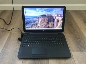 HP 15-1387wm 15.6" Touchscreen AMD A8-7410 2.20GHz 6GB RAM 320GB HDD Win 10 - Picture 1 of 19