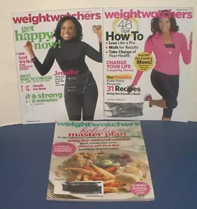 LOT OF 3 WEIGHT WATCHERS Magazines JENNIFER HUDSON Holiday Master Plan 2013-2014 - Picture 1 of 4