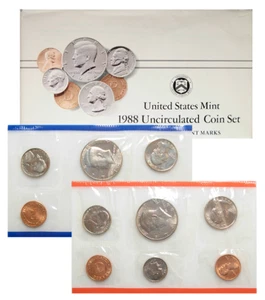 1988 U.S. Mint Set - Picture 1 of 3