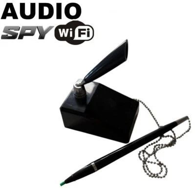 Micro spia audio Wi-Fi antifurto casa auto  BATTERIA  professionale anonima - Immagine 1 di 3