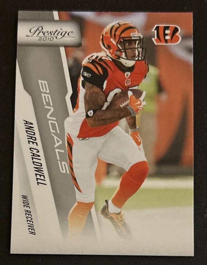 2010 Panini Playoff Prestige Andre Caldwell Football Card #40 Bengals WR VGEX - Image 1 of 2