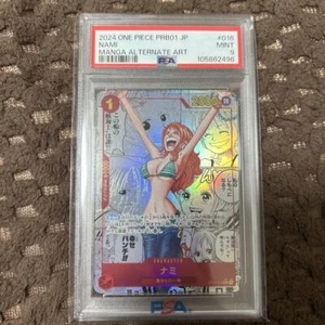 PSA9 Nami OP01-016 Manga Alt Art ONE PIECE Card The Best Japanese PRB-01 - Fast - Picture 1 of 9