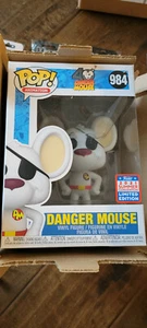2021 SDCC EXCLUSIVE SUMMER FUNKON FUNKO POP VINYL DANGER MOUSE 40 SHARED 984 - Picture 1 of 1