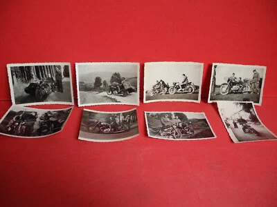 Oldtimer Motorrad Foto Konvolut NSU usw. - Bild 1 von 4