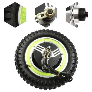 350W 36V 12-Inch E-Bike Hub Motor Wheel Brushless Gearless Conversion Kit - Picture 1 of 14
