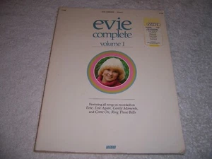 evie complete volume 1 pb sheet music songbook score - Picture 1 of 4