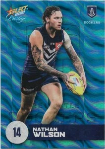 2021 Footy Stars Prestige Parallel Blue (55) Nathan WILSON Fremantle 036/125 - Bild 1 von 1