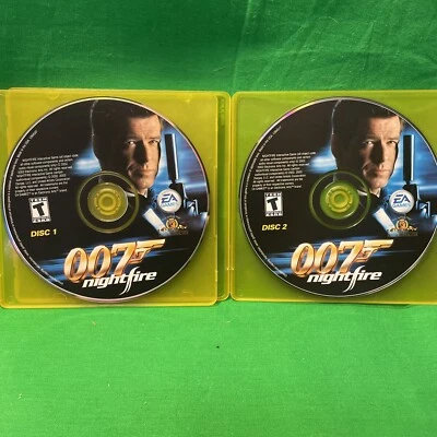 007 Nightfire James Bond PC CD-ROM 2 discos discos de juego solo M8 Foto 1 de 4