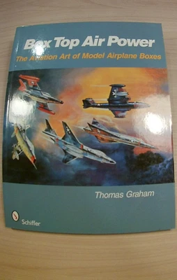 Schiffer Hobby Book  Box Top Air Power - The Aviation Art of Model Airplan New - Image 1 of 3