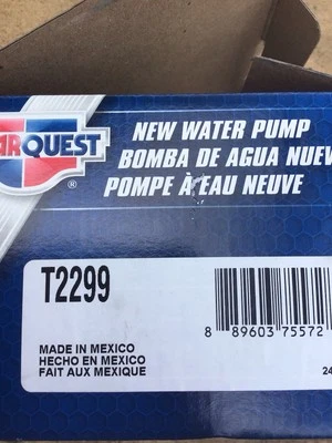 Nueva bomba de agua T2299 apta para Ford F-150 Expedition Transit Van Navigator 2015-2020 Foto 1 de 3