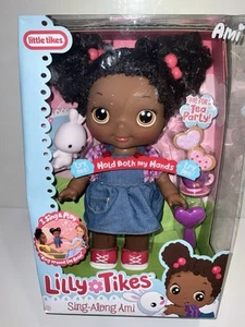 Little Tikes Mitsing Ami Puppe Lilly Mädchen Vorschule 12 Zoll braune Haare Spielzeug - Bild 1 von 9