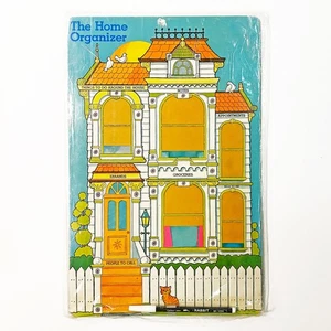 Tablero de lista de tareas de borrado en seco de casa victoriana vintage 'The Home Organizer' - sellado - Imagen 1 de 4