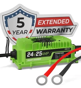 24 Volt Battery Charger for Genie Skyjack, JLG Scissor Lift, Forklift, Electr... - Picture 1 of 6