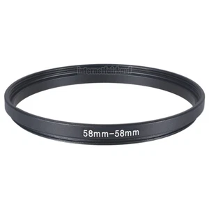 58-58mm anillo distanciador 58mm-58mm anillo intermedio adaptador de filtro 58 - 58mm anillo adaptador - Imagen 1 de 3
