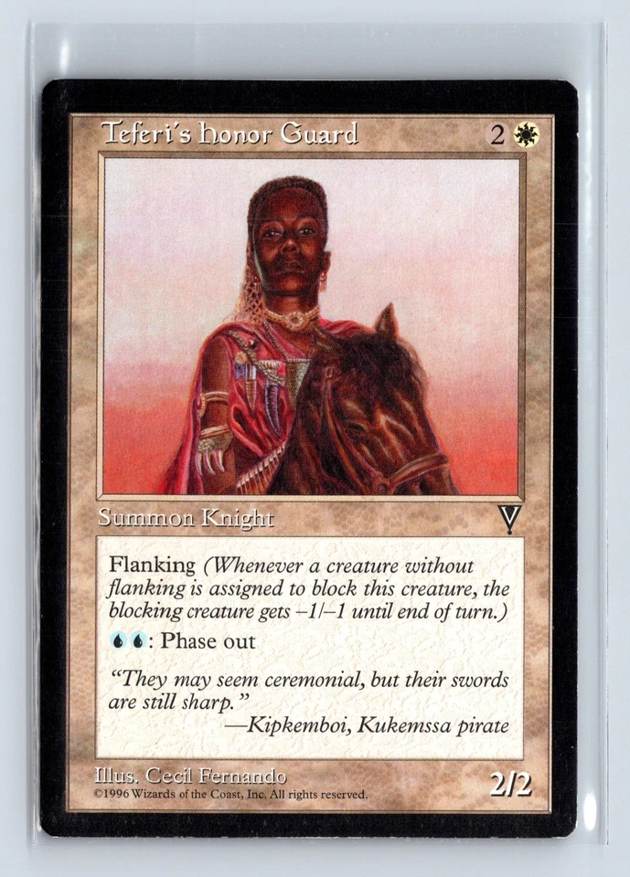 (3x) TEFERI'S HONOR GUARD – MTG Magic the Gathering Card – Visions – Uncommon - Image 1 of 4