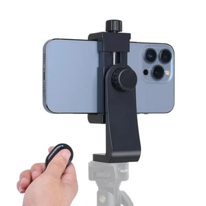 Phone Tripod Mount Adapter with Camera Remote Controller, Cell Phone Holder C... - Bild 1 von 9